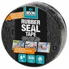 Bison Rubber Seal Hidroizolējoša lenta 7,5cmx5m cena un informācija | Izolācijas materiāli | 220.lv