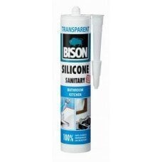Bison sanitārais silikons caurspīdīgs цена и информация | Изоляционные материалы | 220.lv