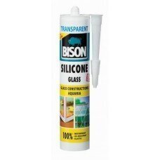 Bison silikons stiklam caurspīdīgs 310ml цена и информация | Izolācijas materiāli | 220.lv