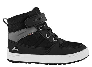 Водонепроницаемая обувь Viking, черная 1058540 цена и информация | Детская зимняя обувь | 220.lv