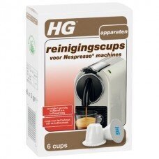 Капсулы для очистки кофемашин Nespresso HG  цена и информация | Принадлежности для кофейных автоматов | 220.lv