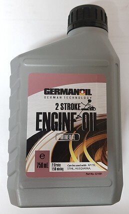 Divtaktu motoreļļa Germanoil 2 Stroke, 750 ml цена и информация | Eļļas citām autodaļām | 220.lv