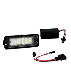 Комплект светодиодного освещения номера M-Tech, 2 шт. цена и информация | Автомобильные лампочки | 220.lv