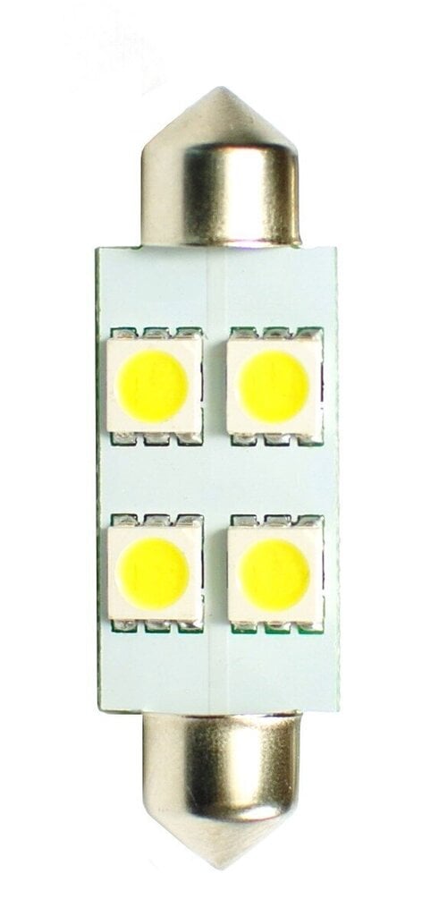 LED spuldze M-Tech LB072W C5W 12V, 2 gab cena un informācija | Auto spuldzes | 220.lv
