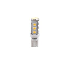 LED spuldzes M-Tech LB077W W5W T10 12V, 2 gab cena un informācija | M-Tech Elektroiekārtas | 220.lv