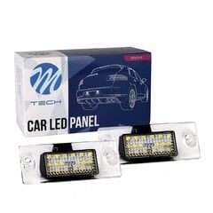 Комплект светодиодного освещения номера M-Tech, Audi, 2 шт. цена и информация | Автомобильные лампочки | 220.lv