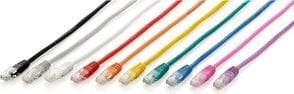 EQUIP LAN Кабель / cat6 / RJ45 / 0.5m / Серый цена и информация | Кабели и провода | 220.lv