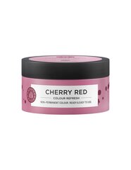 Barojoša maska ar krāsu pigmentiem Maria Nila Colour Refresh Non-Permanent Colour Mask 6.62 Cherry Red cena un informācija | Matu uzlabošanai | 220.lv