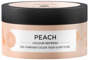 Barojoša maska ar krāsu pigmentiem Maria Nila Colour Refresh Non-Permanent Colour Mask 9.34 Peach cena un informācija | Matu uzlabošanai | 220.lv