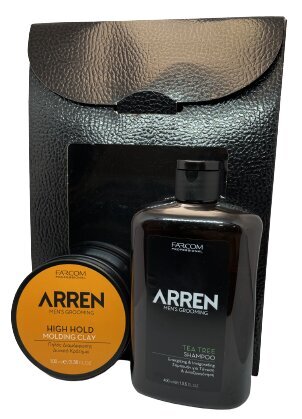Farcom ARREN MEN attīrošs komplekts vīriešiem 400×100 ml cena un informācija | Šampūni | 220.lv