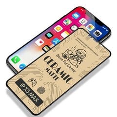 Fusion Matte Ceramic matēta aizsargplēve telefonam Apple iPhone 13 / 13 Pro melns cena un informācija | Ekrāna aizsargstikli | 220.lv