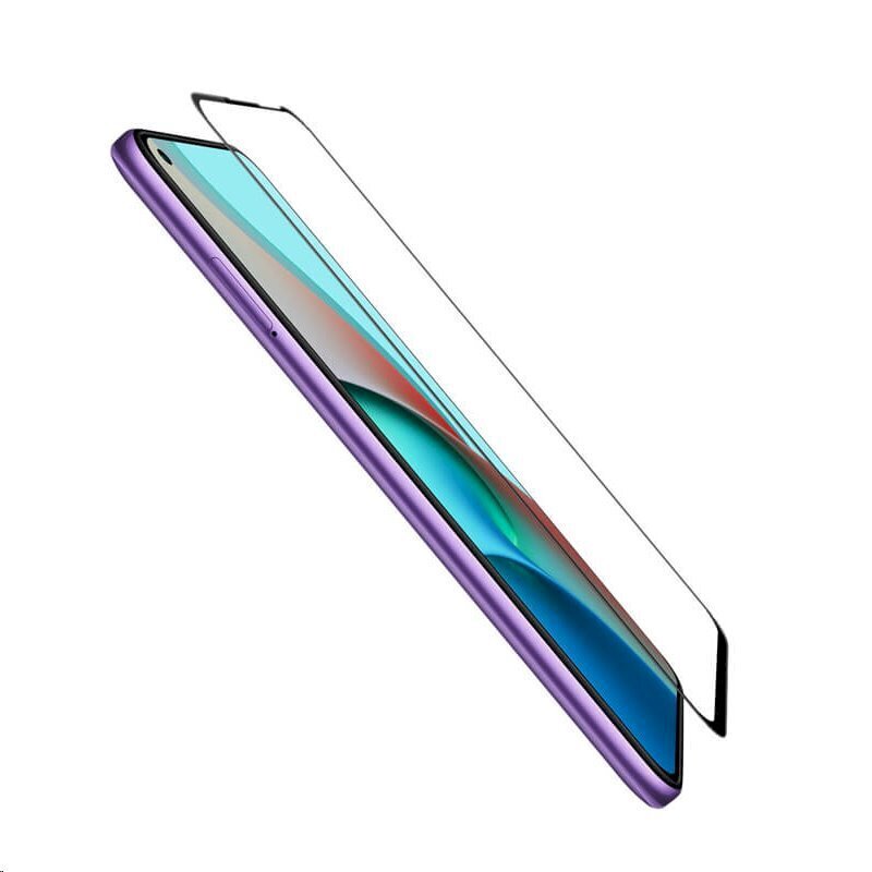 Nillkin Tempered Glass 2.5D CP+ PRO, melns, paredzēts Xiaomi Redmi Note 9T 5G cena un informācija | Ekrāna aizsargstikli | 220.lv