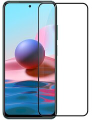 Nillkin Tempered Glass 2.5D CP+ PRO, melns, paredzēts Xiaomi Redmi Note 10 4G/10s цена и информация | Защитные пленки для телефонов | 220.lv