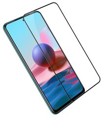 Nillkin Tempered Glass 2.5D CP+ PRO, melns, paredzēts Xiaomi Redmi Note 10 4G/10s cena un informācija | Ekrāna aizsargstikli | 220.lv