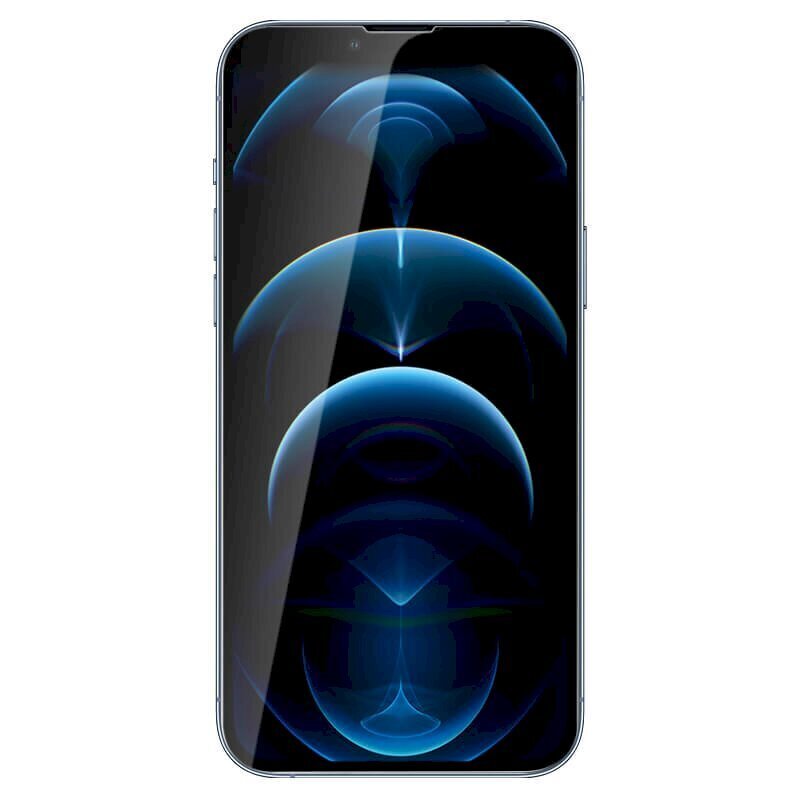 Nillkin 2in1 HD Full Screen Tempered Glass, paredzēts Apple iPhone 13 Pro Max, melns цена и информация | Ekrāna aizsargstikli | 220.lv