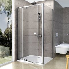 Dušas durvis Pivot PDOP1, Ravak, izmērs: 80 Stikls: Caurspīdīga cena un informācija | Dušas durvis, dušas sienas | 220.lv