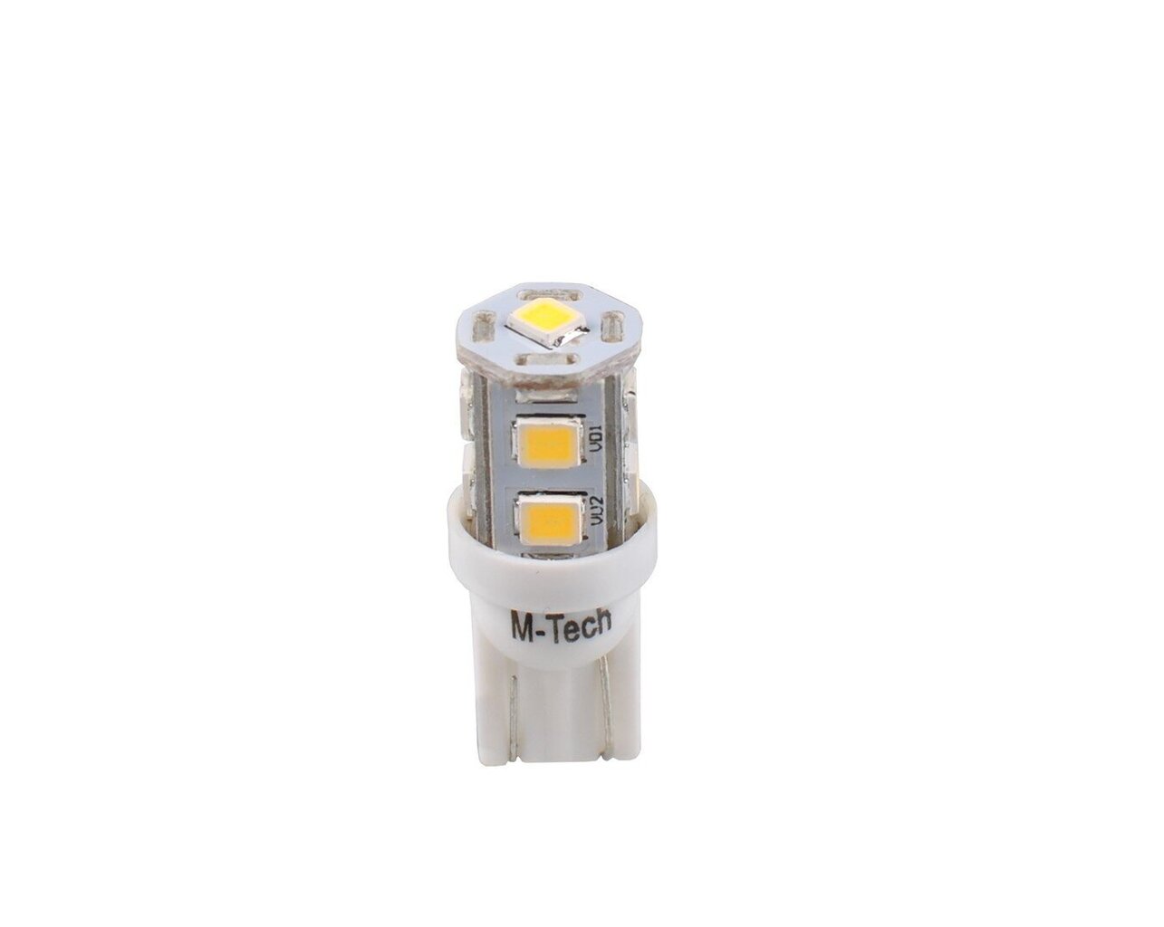 LED spuldze M-Tech LB018W W5W T10 12V, 2 gab цена и информация | Auto spuldzes | 220.lv