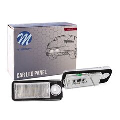 Комплект светодиодного освещения номера M-Tech, Audi, 2 шт. цена и информация | Автомобильные лампочки | 220.lv
