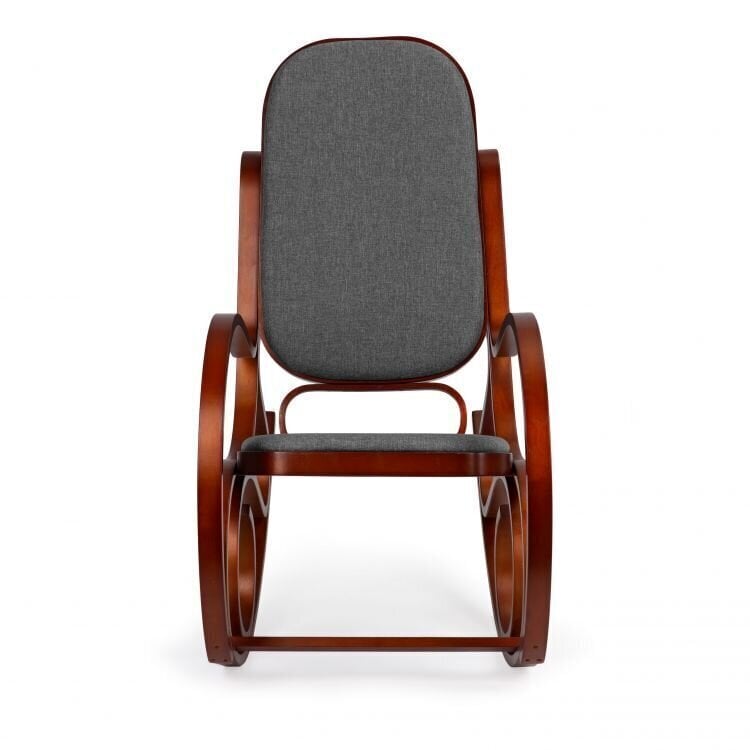 Šūpuļkrēsls Modern Home, brūns/pelēks cena un informācija | Atpūtas krēsli | 220.lv