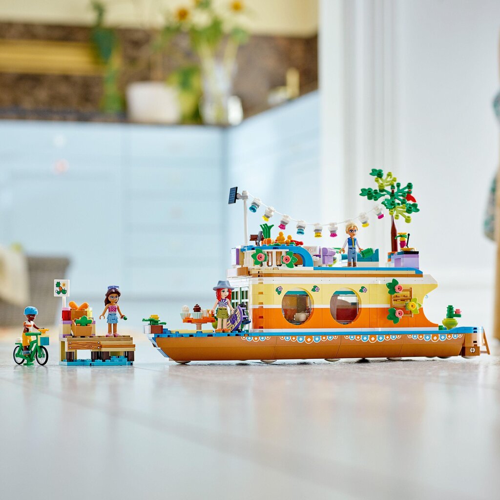 41702 LEGO® Friends Kanālā peldošā māja cena un informācija | Konstruktori | 220.lv