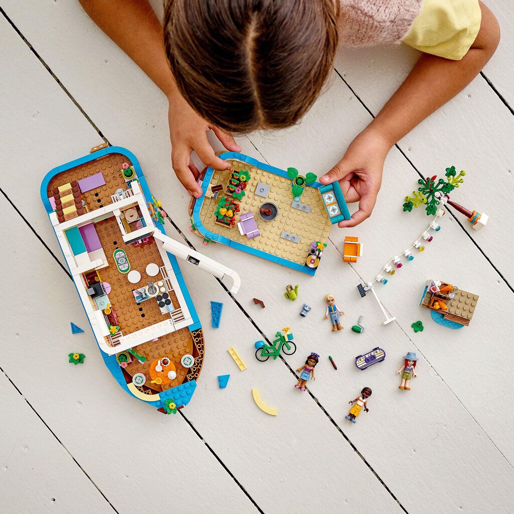 41702 LEGO® Friends Kanālā peldošā māja цена и информация | Konstruktori | 220.lv