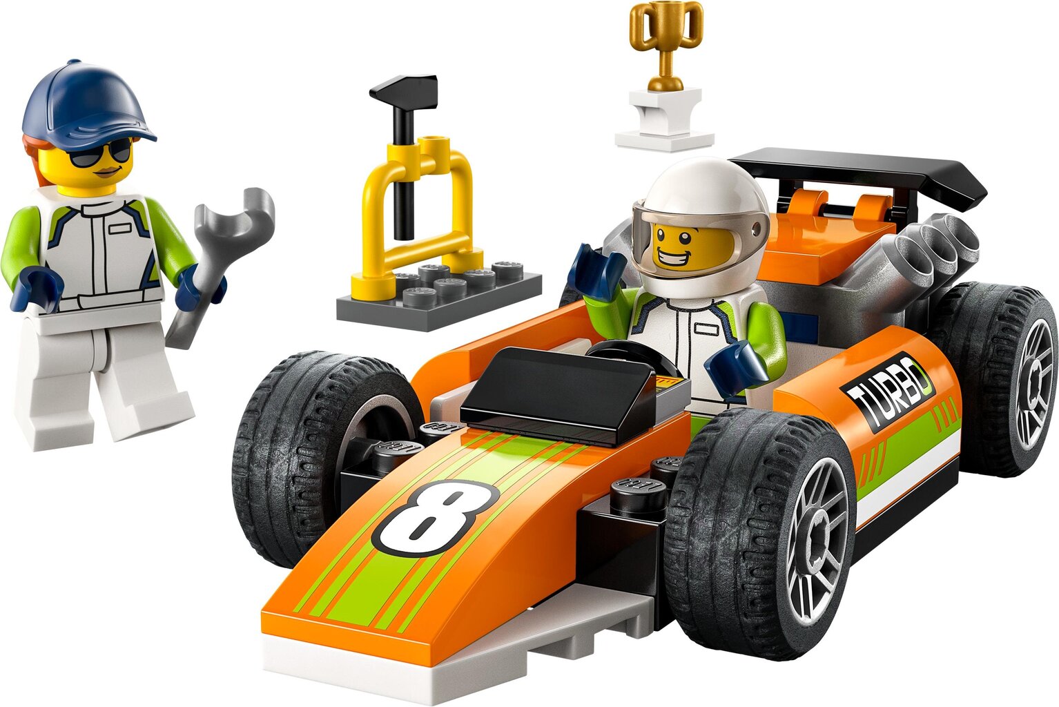 60322 LEGO® City Sacīkšu automobilis cena un informācija | Konstruktori | 220.lv