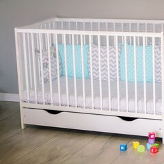 Сетка от насекомых для детской кровати Akuku, белая цена и информация | Другие принадлежности для мебели | 220.lv