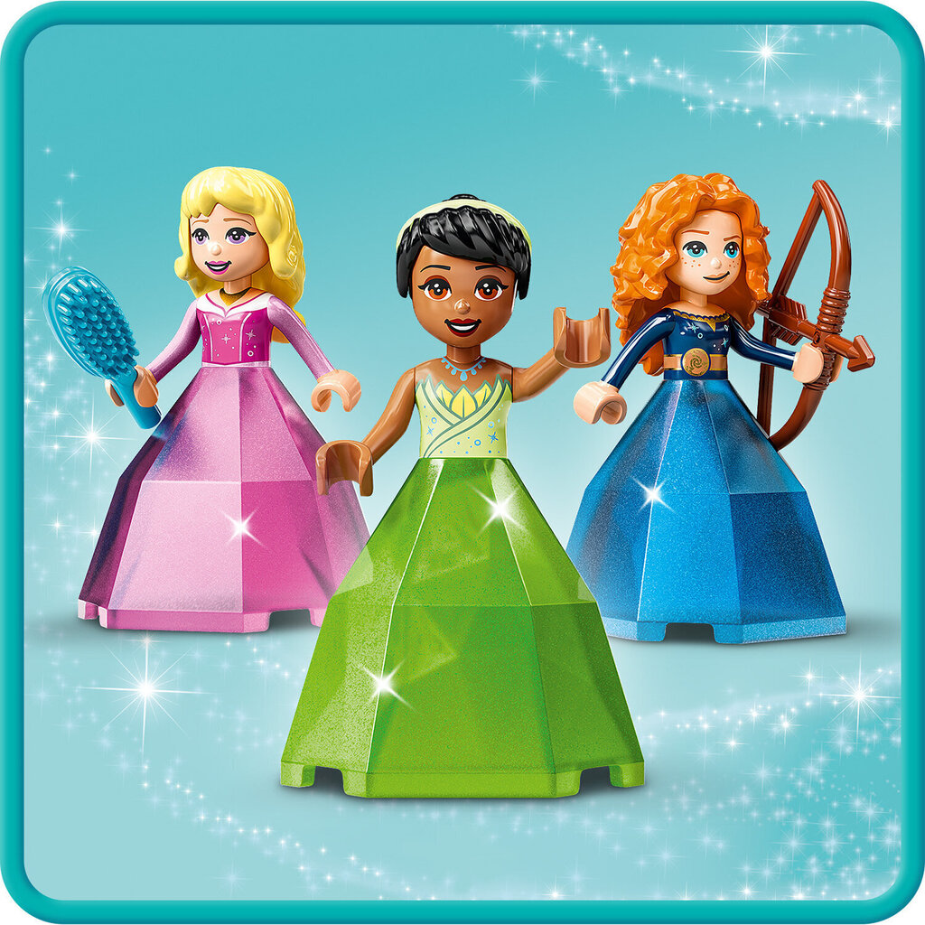 43203 LEGO® | Disney Princess Auroras, Meridas un Tiānas apburtās būves цена и информация | Konstruktori | 220.lv