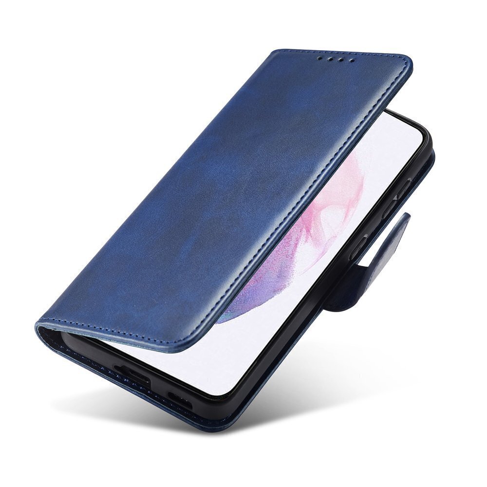 Samsung Galaxy S21 5G maciņš Magnet elegant, zils cena un informācija | Telefonu vāciņi, maciņi | 220.lv