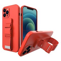 Чехол Rope airbag для Xiaomi Poco X3 NFC, красный цена и информация | Чехлы для телефонов | 220.lv