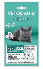 Pretblusu siksniņa kaķēniem cena un informācija | Vitamīni, uztura bagātinātāji, pretparazītu līdzekļi kaķiem | 220.lv