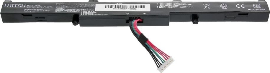 Mitsu BC/AS-X550E cena un informācija | Akumulatori portatīvajiem datoriem | 220.lv