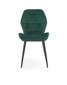 4-u krēslu komplekts Halmar K453, zaļš cena un informācija | Virtuves un ēdamistabas krēsli | 220.lv