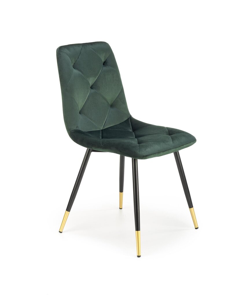 4-u krēslu komplekts Halmar K438, zaļš cena un informācija | Virtuves un ēdamistabas krēsli | 220.lv