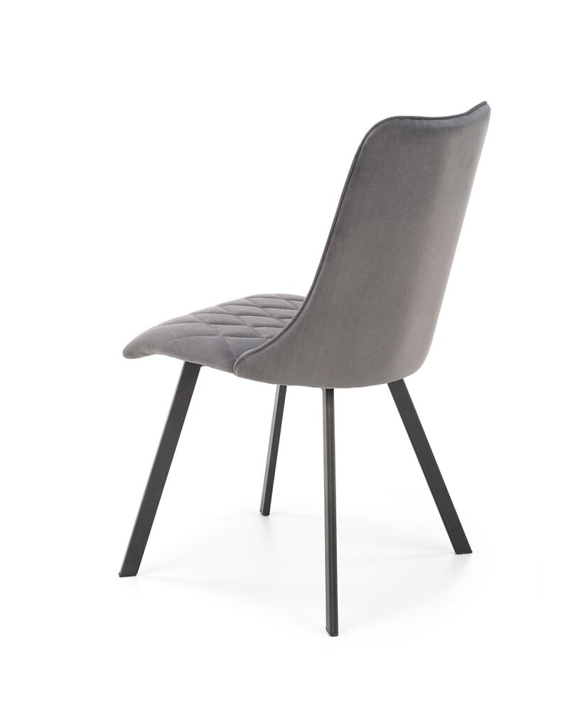 4-u krēslu komplekts Halmar K450, pelēks cena un informācija | Virtuves un ēdamistabas krēsli | 220.lv