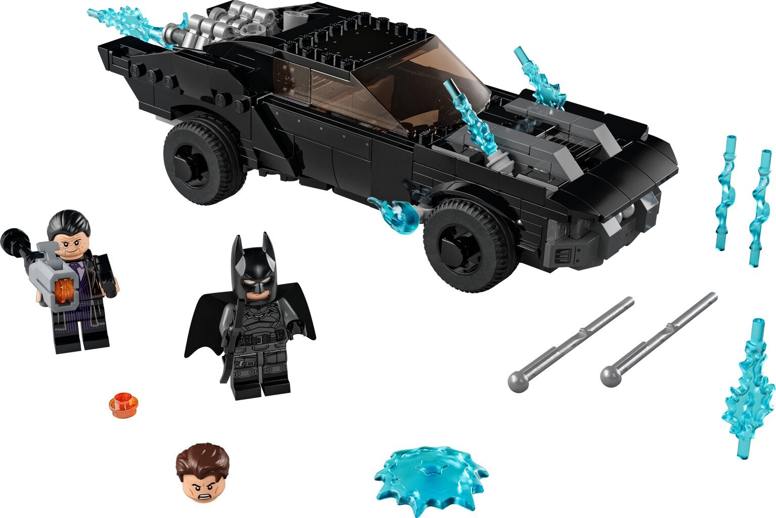 76181 LEGO® Super Heroes DC Batman Автомобиль Бэтмена: Погоня за пингвинами  цена | 220.lv