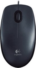 Компьютерная мышь Logitech M100 White цена и информация | Мыши | 220.lv