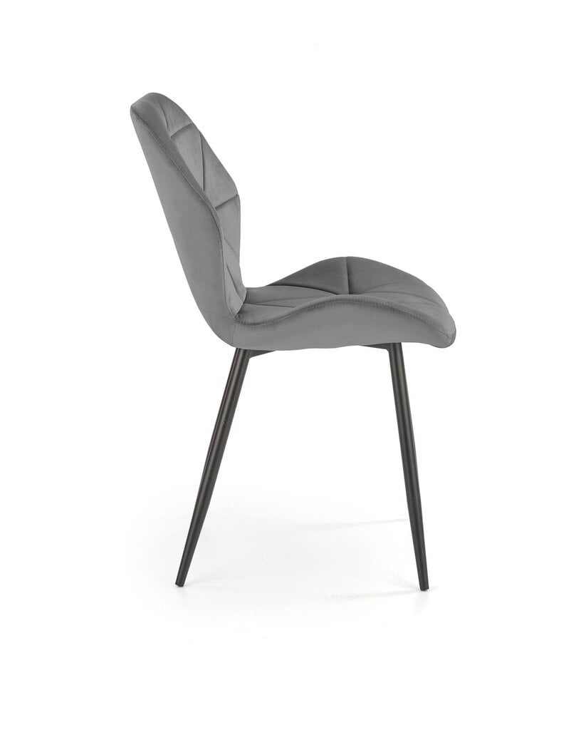 4-u krēslu komplekts Halmar K453, pelēks cena un informācija | Virtuves un ēdamistabas krēsli | 220.lv