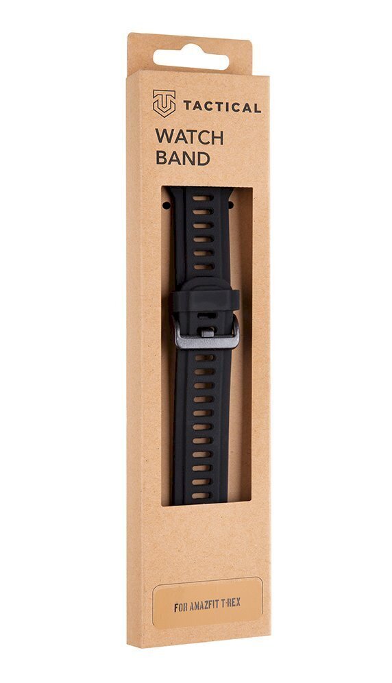 Tactical Watch Band 606 Silicone Black цена и информация | Viedpulksteņu un viedo aproču aksesuāri | 220.lv