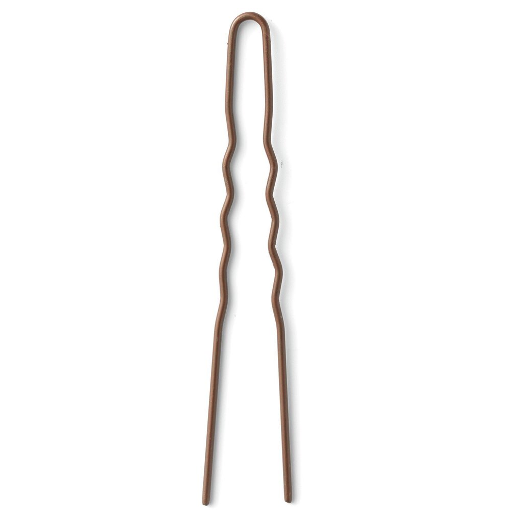 Hair pin, brown, 67 mm cena un informācija | Matu aksesuāri | 220.lv