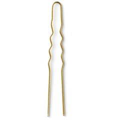 Hair pin, gold, 67 mm цена и информация | Набор аксессуаров для волос | 220.lv