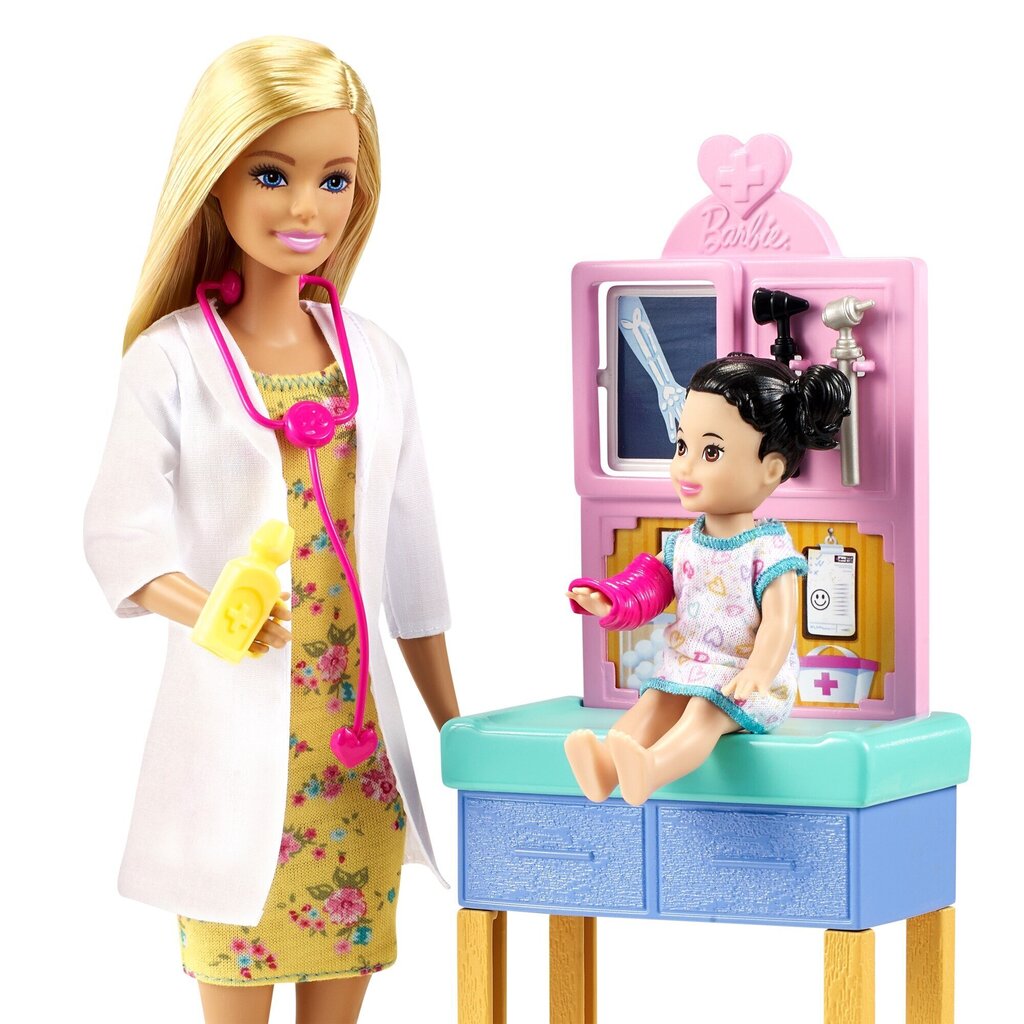 MATTEL BARBIE Komplekts - pediatrs cena un informācija | Rotaļlietas meitenēm | 220.lv