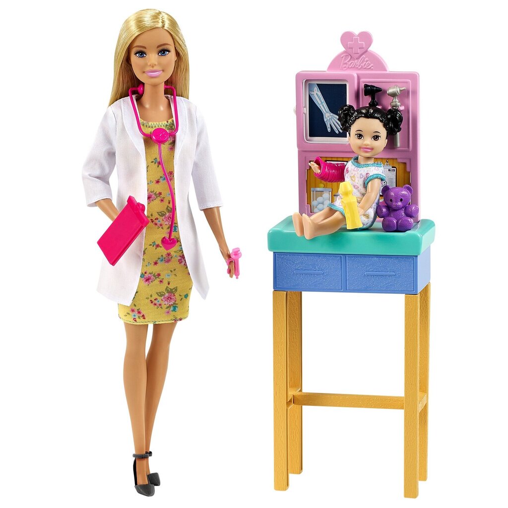 MATTEL BARBIE Komplekts - pediatrs цена и информация | Rotaļlietas meitenēm | 220.lv