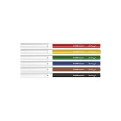 Flomāsteri ERICH KRAUSE Easy Washable 6 krāsas cena un informācija | Modelēšanas un zīmēšanas piederumi | 220.lv