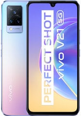 Vivo V21 5G, 128GB, Dual Sim, Sunset Dazzle cena un informācija | Mobilie telefoni | 220.lv