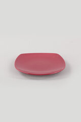 Deserta šķīvis Carmen Red, 22 cm, 6 gab. cena un informācija | Trauki, šķīvji, pusdienu servīzes | 220.lv