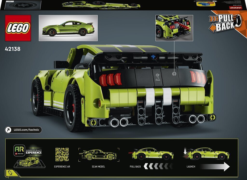 42138 LEGO® Technic Ford Mustang Shelby GT500 cena un informācija | Konstruktori | 220.lv