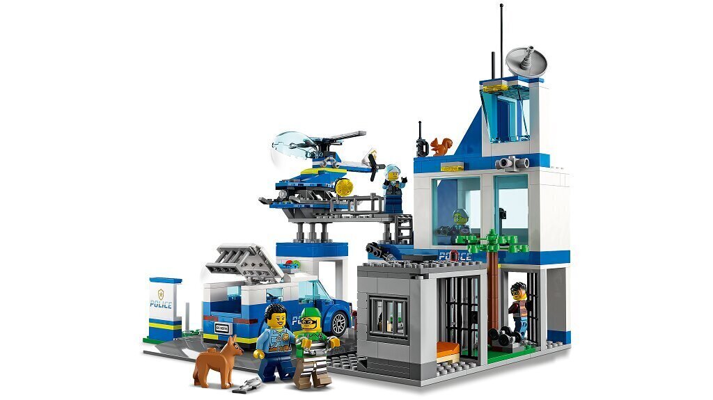 60316 LEGO® City Policijas iecirknis cena un informācija | Konstruktori | 220.lv