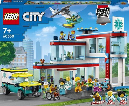60330 LEGO® City Slimnīca cena un informācija | Konstruktori | 220.lv