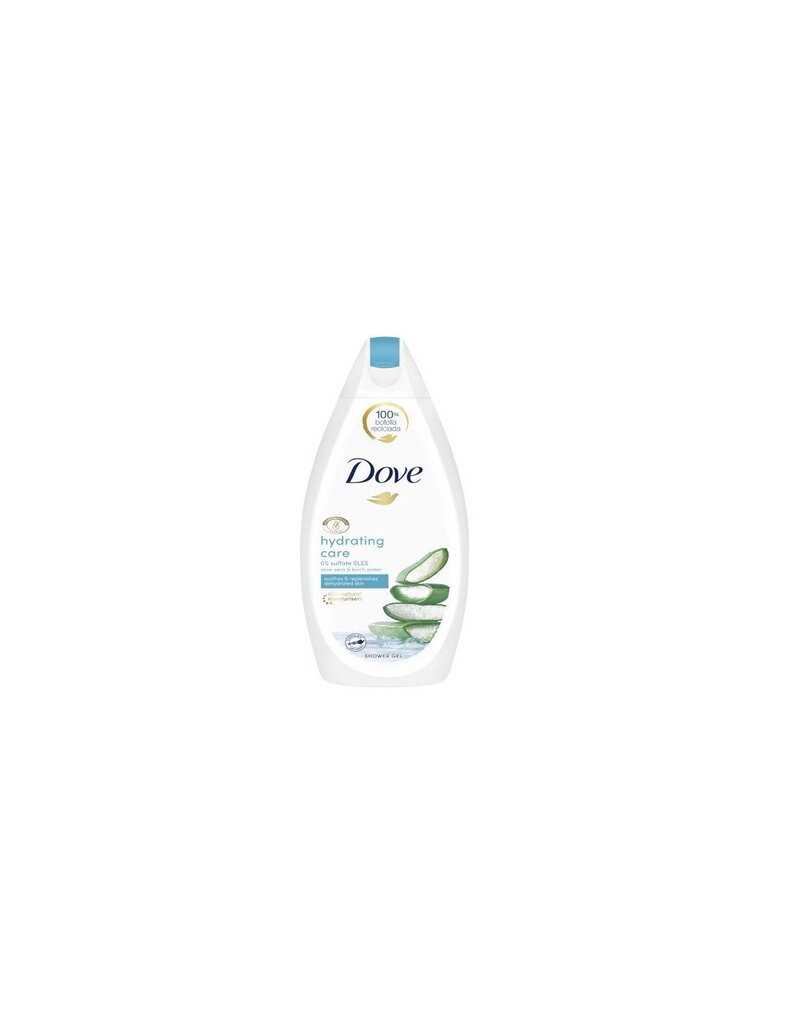 Dušas želeja Dove Hydrating Care Shower Gel 250 ml цена и информация | Dušas želejas, eļļas | 220.lv